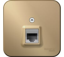 Компьютерная розетка Systeme Electric Blanca наружная Титан RJ45, кат.5E SE BLNIA045004