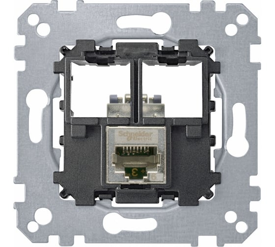 Механизм телекоммуникационной розетки Systeme Electric Merten Actassi Cat5e FTP SE MTN4575-0011