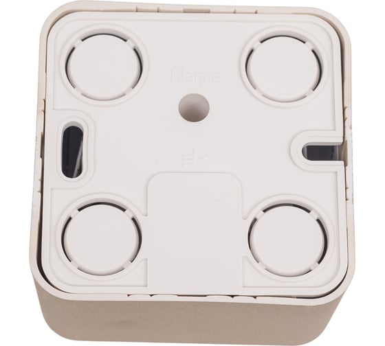 Двойная розетка компьютерная+ТВ Systeme Electric Blanca наружная Титан, RJ45+RJ11, кат.5E SE BLNIA045114
