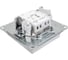1-клавишный переключатель Systeme Electric AtlasDesign Жемчуг с подсветкой, сх.6а SE ATN000463 5