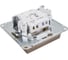 1-клавишный переключатель Systeme Electric AtlasDesign Шампань с подсветкой 10АХ SE ATN000563 4
