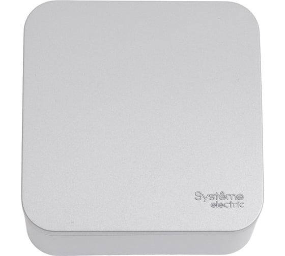 1-клавишный переключатель Systeme Electric Blanca наружный Алюминий 10А, 250В SE BLNVA106013
