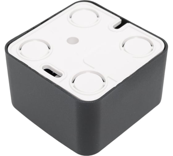 2-ая наружная компьютерная розетка Systeme Electric Blanca Антрацит, RJ45 SE BLNIA045456