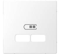 Накладка для USB Systeme Electric Merten D-Life Белый Лотос, центральная SE MTN4367-6035