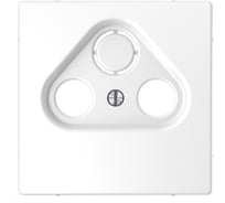 Накладка TV розетки Systeme Electric Merten D-Life Белый Лотос, центральная SE MTN4123-6035