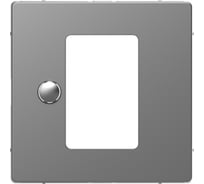 Накладка Systeme Electric Merten D-Life Нержавеющая Сталь, центральная SE MTN5775-6036