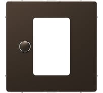 Накладка для сенсорного термостата Systeme Electric Merten D-Life Мокко, центральная SE MTN5775-6052