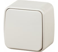 Переключатель Intro Polo 3-103-02 10A-250В, IP20, открытая установка, слоновая кость, Б0053534