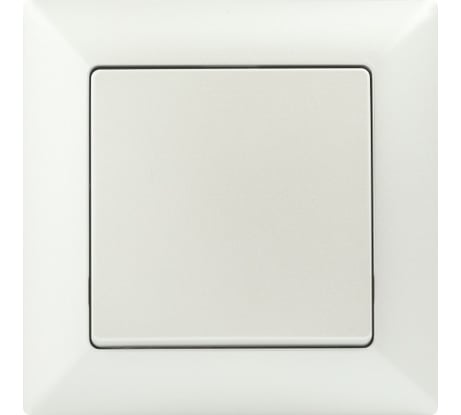 Выключатель Intro Solo 4-101-06 одноклавишный 10А-250В, IP20, СУ, перламутр, Б0053551