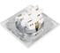 Розетка Intro Solo 4-203-01 с заземлением 2P+E Schuko с крышкой, 16А-250В, IP20, СУ, белый, Б0053657 4