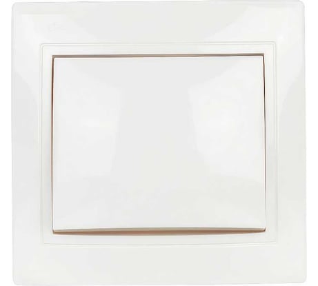 Выключатель GENERICA KVARTA 1кл ВС10-1-0-КБ-44 10А IP44 бел. KV-V10-10-44-K01