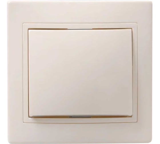 Выключатель IEK KVARTA 1кл ВС10-1-0-ККм-44 10А IP44 крем. KV-V10-10-44-K33