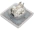 Розетка GENERICA KVARTA 1ая с з/к/ш кр. РСбш10-3-КБ-44 16А IP44 бел. KV-R16-16-44-K01 5