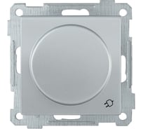 Розетка IEK РС16-1-0-Б с з/к с з/ш и крышкой 16А BOLERO серебро ERB16-K23-16