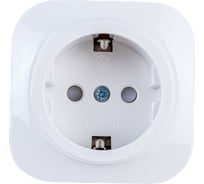 1-ая розетка IEK РСш20-3-ХБ с з/к и з/ш о/у 16А GLORY белый ERH14-K01-16