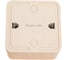 Розетка Intro Quadro 2-202-11 с заземлением 2P+E Schuko, 16А-250В, IP20, открытая установка, сосна, Б0053790 3