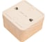Розетка Intro Quadro 2-202-11 с заземлением 2P+E Schuko, 16А-250В, IP20, открытая установка, сосна, Б0053790 4