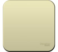 1-клавишный переключатель Systeme Electric Blanca наружный бежевый cх.6 изолир. пластина SE BLNVA106017