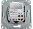 USB розетка Systeme Electric Glossa Белый A+С, 5В/2,4 А, 2x5В/1,2 А GSL000139 3