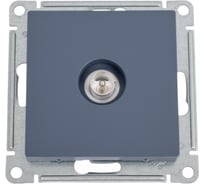 Антенная одиночная розетка Systeme Electric Atlas Design Грифель TV коннектор SE ATN000793