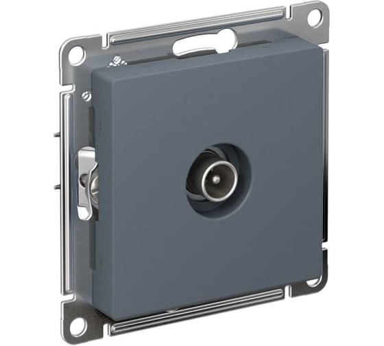 Антенная одиночная розетка Systeme Electric Atlas Design Грифель TV коннектор SE ATN000793 1