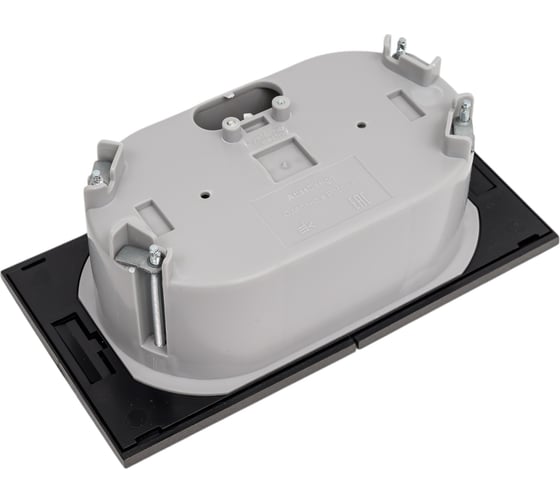 Двойная розетка Systeme Electric AtlasDesign Мокко с заземлением, со шторками, с крышкой, 16А SE ATN000628