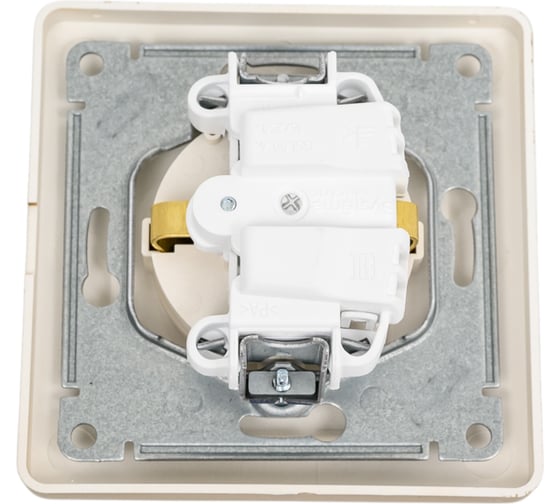 Розетка Systeme Electric Glossa Титан с заземлением, со шторками, с крышкой, IP20, в сборе SE GSL000446