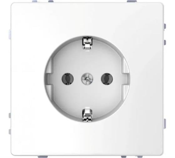 Розетка Systeme Electric Merten D-Life Белый Лотос, 16А, с заземлением и шторками SE MTN2400-6035