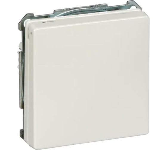Розетка Systeme Electric Merten SD QuickFlex белый с заземлением, с крышкой, термопласт SE MTN2311-4019