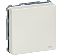 Розетка Systeme Electric Merten SD Белый с заземлением, с защитными шторками, с крышкой SE MTN2314-4019