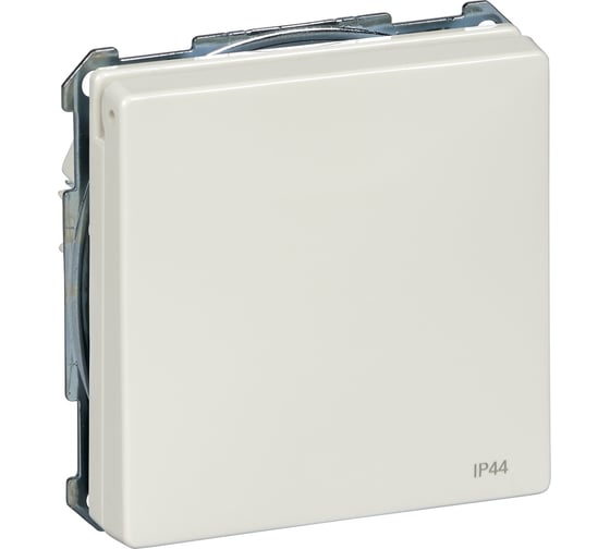 Розетка Systeme Electric Merten SD Белый с заземлением, с защитными шторками, с крышкой SE MTN2314-4019 1