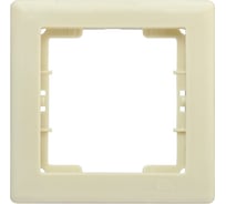1-местная рамка IEK РГ-1-БК BOLERO кремовый EMB12-K33