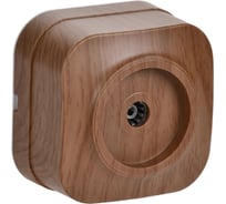 1-ая TV розетка IEK РТВ20-ХД о/у GLORY дуб EAH10-K24