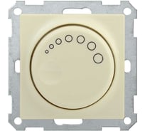 Поворотный светорегулятор с индикацией IEK СС10-1-1-Б 600Вт BOLERO кремовый EDB11-0600-K33