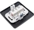 2-ая компьютерная розетка Systeme Electric Blanca с/у антрацит RJ45 BLNIS045456 4