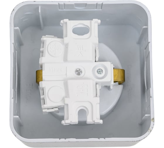 Розетка Systeme Electric Blanca о/у без пласт. алюминий с/з со шт., 16А BLNRA011103