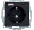 Розетка Systeme Electric (Schneider Electric) ATLASDESIGN 16А c 2 USB A+С, 5В/2,4А/3,0А, 2x5В/1,5А, механизм, карбон ATN001032 1