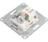 Розетка Systeme Electric Glossa бежевый TV+RJ45, кат.5E GSL000289 4
