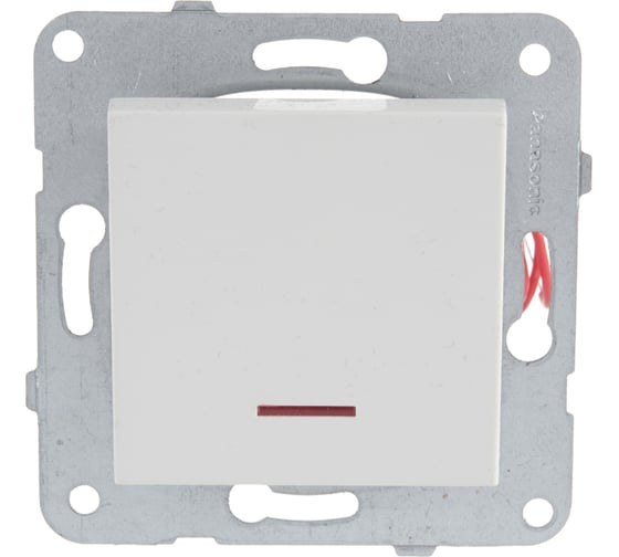 Выключатель Panasonic МОДУЛЬ 1кл с подсветкой крем Karre Plus 54901 WKTT0002-2BG-RES