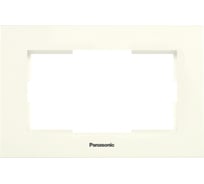 Рамка для 2-й розетки Panasonic крем Karre Plus WKTF0809-2BG