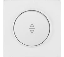 Перекрестный выключатель Bylectrica 1-клавишный, скрытая установка, серия ПРОВАНС квадрат, белый С6/2 10-2362