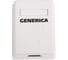 Информационная розетка GENERICA настенная RJ45, кат. 5Е, FTP, 1 порт CS2-1C5EF-12-G 1