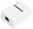 Информационная розетка GENERICA настенная RJ45, кат. 5Е, FTP, 1 порт CS2-1C5EF-12-G 2