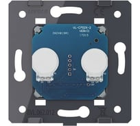 Двухклавишная импульсная сенсорная кнопка LIVOLO сухой контакт (механизм) VL-C702IH