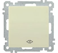 Выключатель IEK ВС10-1-3-Б 1 клавишный перекрестный 10А BOLERO кремовый EVB13-K33-10