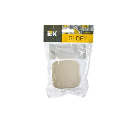Выключатель IEK ВС20-1-0-ХД 1-клавишный открытой установки 10А GLORY крем. EVH10-K33-10