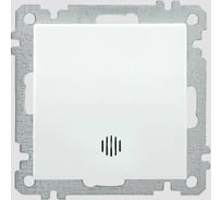 Выключатель IEK ВС10-1-1-Б 1 клавишный с индикацией 10А BOLERO белый EVB11-K01-10-1