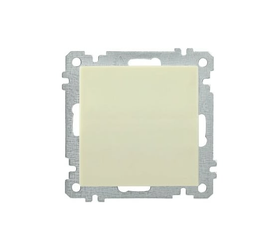 Выключатель IEK ВС10-1-0-Б 1 клав. 10А BOLERO кремовый EVB10-K33-10