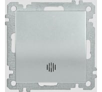 Выключатель IEK ВС10-1-1-Б 1 клавишный с индикацией 10А BOLERO серебр. EVB11-K23-10