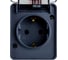 Розетка с заземлением со шторками AtlasDesign Profi IP54, 16 АХ, 250 В, открытой установки, Антрацит Systeme Electric ATN544045 5